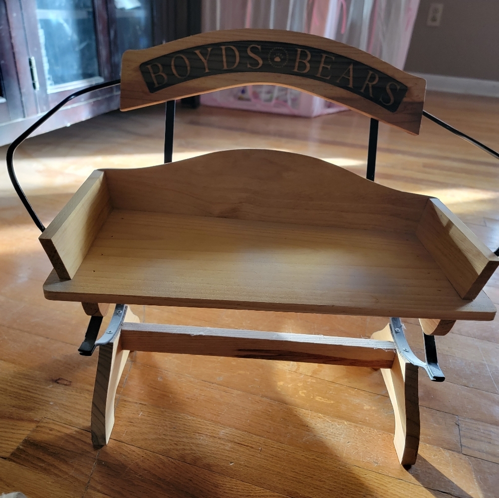 Boyds Bear bench